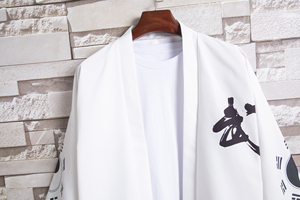 2025夏季新款风 白龙 武道 汉服开衫披风男DSA008-1K56 P40图片