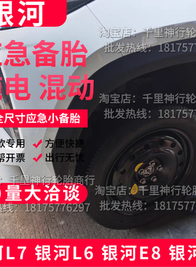 吉利银河L7 银河L6 银河E8 银河E5 全新非全尺寸小备胎 应急胎
