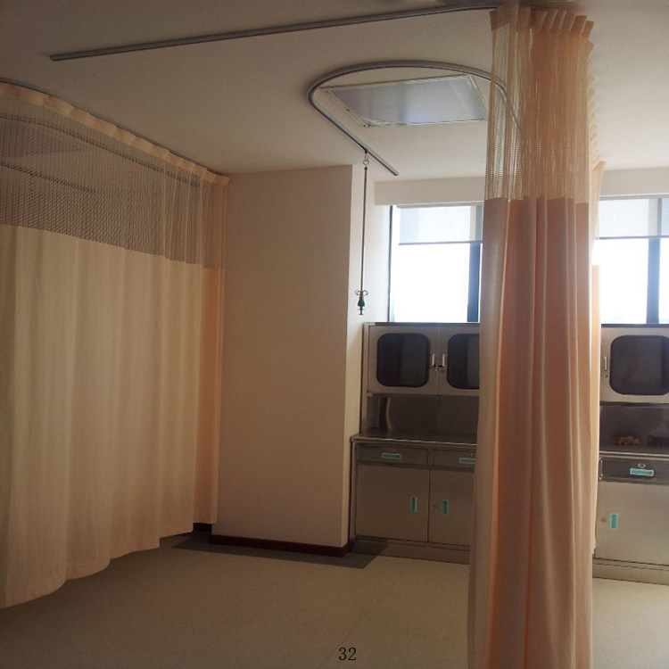 病床隔帘围帘济缘阻燃隔帘抗菌