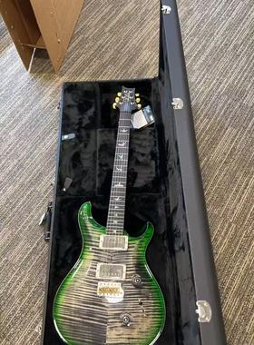 美产PRS Woodlibrary Custom24 10top木材收藏馆电吉他绿色渐变