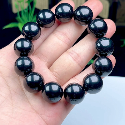 8/10/12/14/16/18/20MM墨翠手链