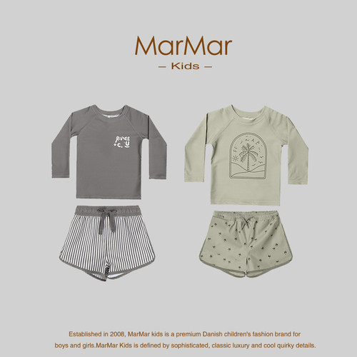 丹麦MARMARKIDS儿童泳衣夏季