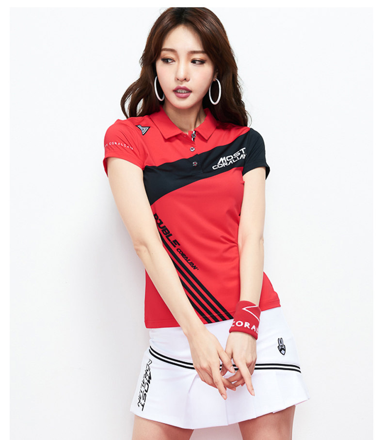 正品韩国进口透气速干羽毛球服