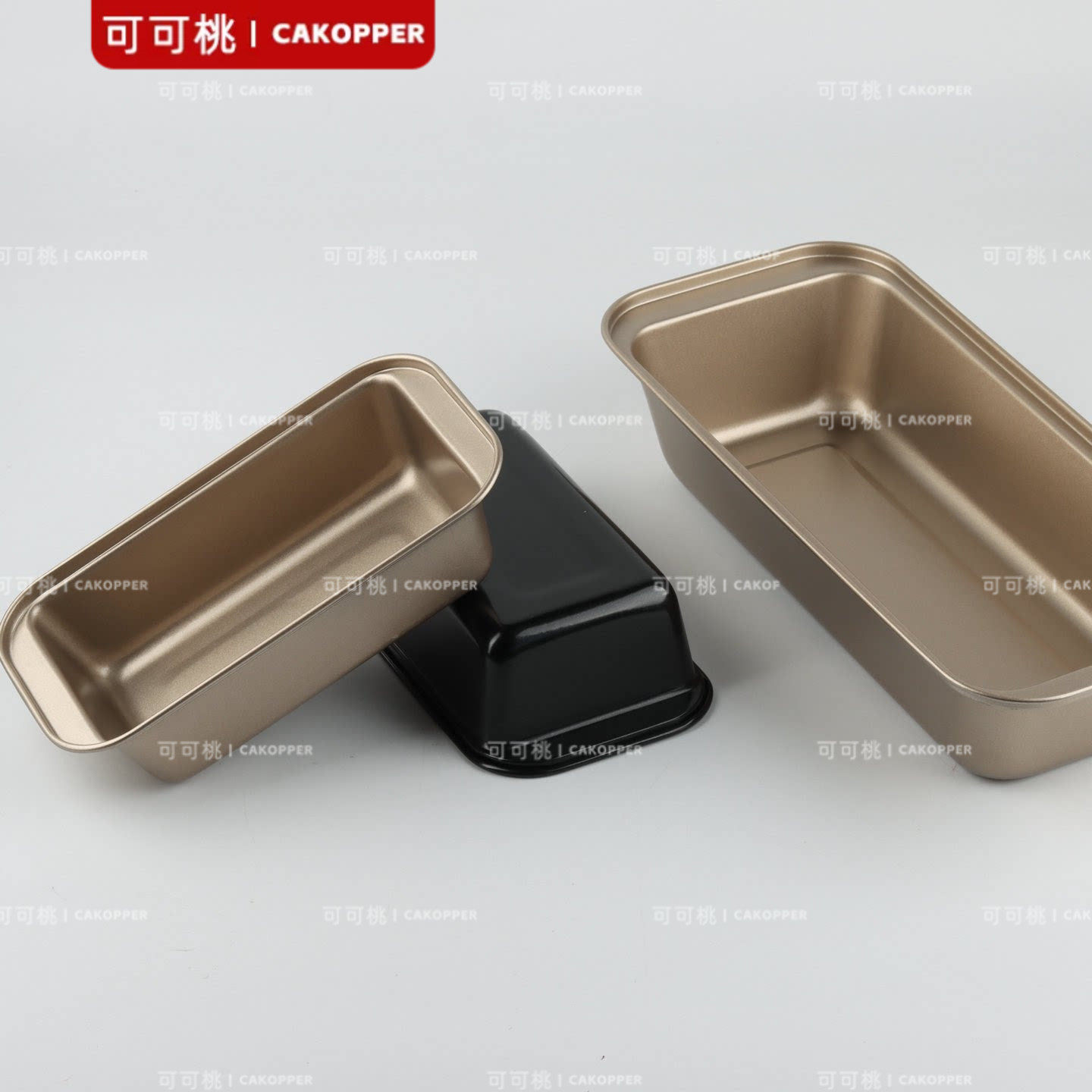 大中小号黑色金色吐司模具面包模具蛋糕烤盘烤箱家用烘焙工具模型