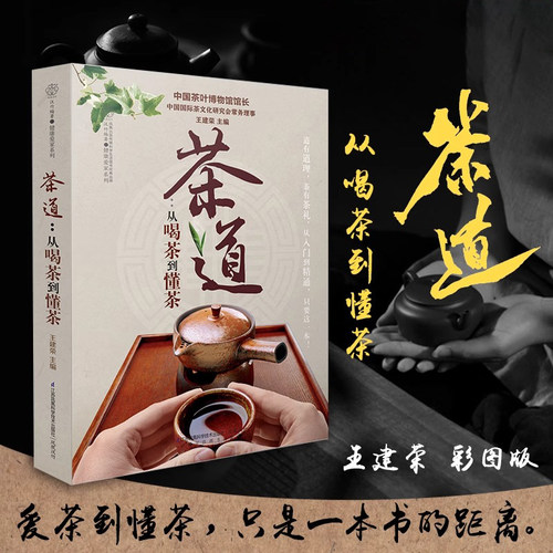 当当网 茶道 从喝茶到懂茶（彩图版）中国茶道茶经 茶艺从入门到精通 中国茶文化大全入门 600幅精美清晰大图 普洱茶经陆羽茶宝典