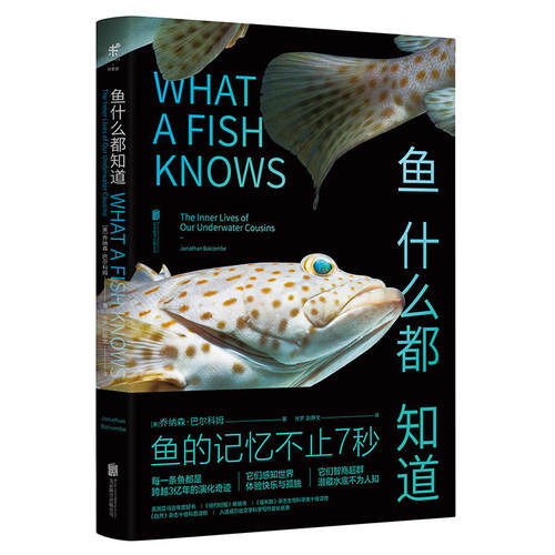 【当当网 正版书籍】鱼什么都知道  鱼的记忆不止7秒 - 封面