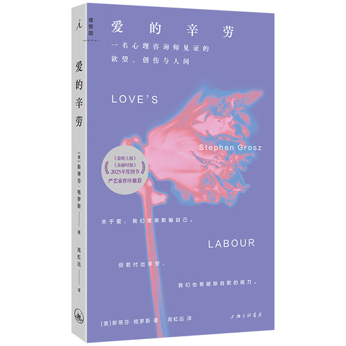 爱的辛劳 一名心理咨询师见证的欲望 创伤与人间 我们所有的失败 归根结