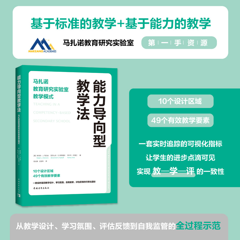 能力导向型教学法：马扎诺教育研究实验室教学模式（教学评一致性 基于能力的教学马扎诺新作）