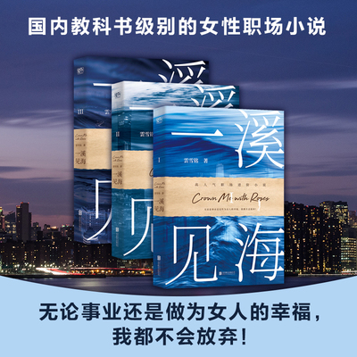 一溪见海（套装共3册）（国内教科书级别的女性职场小说。被排挤打压、遭遇背叛或恶意竞争、职场冷暴力或职场PUA的应对方式，强