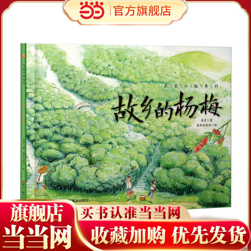 大家小绘系列：故乡的杨梅    绘本 图画书  桥梁书  故事书