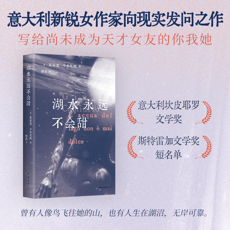 当当网 湖水永远不会甜 费兰特之后意大利新锐女作家获奖作 反成长套路反精英主义反天才女友的女性故事 外国文学小说随笔正版书籍