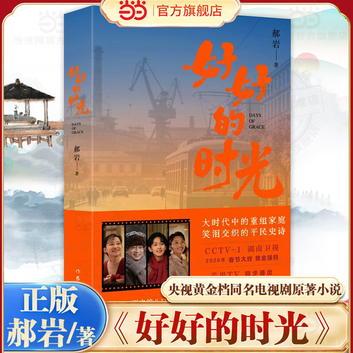 当当网 好好的时光 郝岩著 央视黄金档同名电视剧原著小说 梅婷 田雨 陈昊宇领衔主演 聚焦大时代中的百姓悲欢重组家庭的温暖坚守