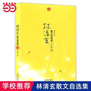 老师推荐 文学小说少年版 林清玄散文自选集系列精选 15岁初中小学生三四五六年级课外阅读故事经典 青少年版 当当网