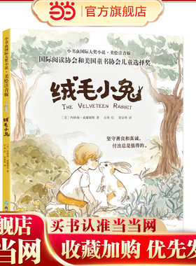 【彩绘注音版】新东方小书虫国际大奖小说：绒毛小兔一二三年级小学生课外阅读儿童文学寒暑假推荐书籍桥梁书幼小衔接