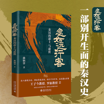 忽如远行客：秦汉的游士与游侠 一部别开生面的秦汉史 王子今、罗新教授联袂推荐