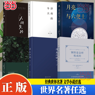 当当网 罗生门月亮与六便士钢铁是怎样练成的夜莺与玫瑰我是猫局外人海底两万里朝花夕拾茶馆 外国中国经典文学名著小说正版书籍