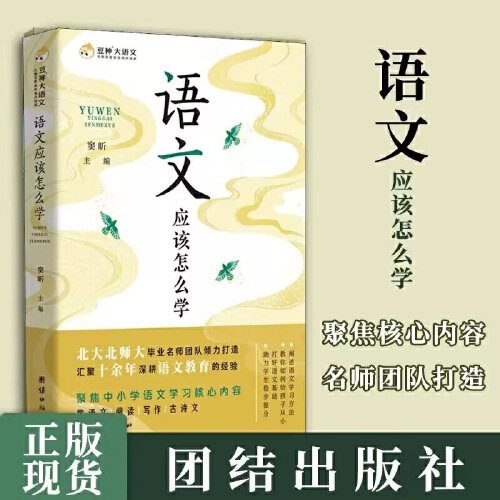 当当网正版 语文应该怎么学 窦昕 语文学习如何打底子 把握现代文阅读文言文古诗词写作的考点要义摸索出题人的意图掌握应试技巧