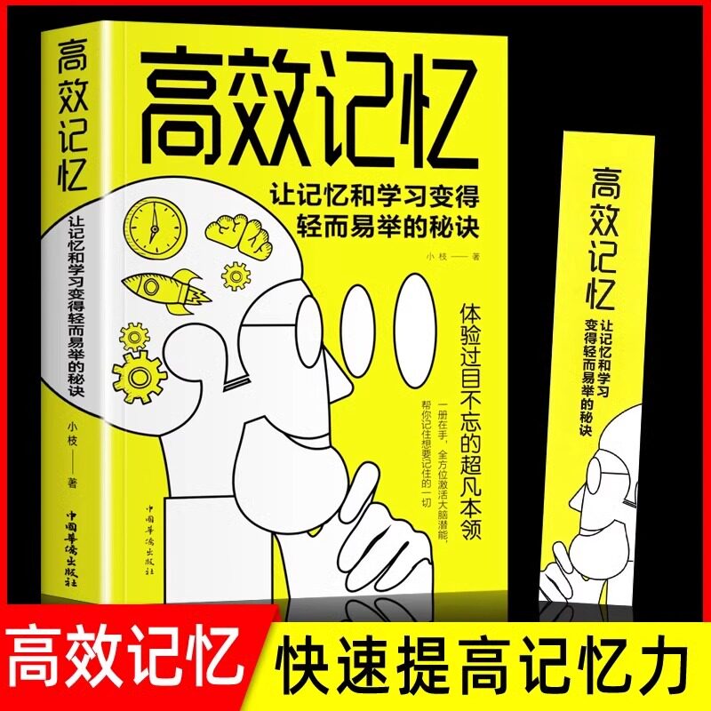 高效记忆让记忆和学习变得轻而易举的秘诀学习之道体验过目不忘的本领学习方法刻意练习系列记忆力训练自我实现励志书籍