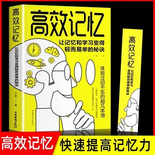 高效记忆让记忆和学习变得轻而易举的秘诀学习之道体验过目不忘的本领学习方法刻意练习系列记忆力训练自我实现励志书籍