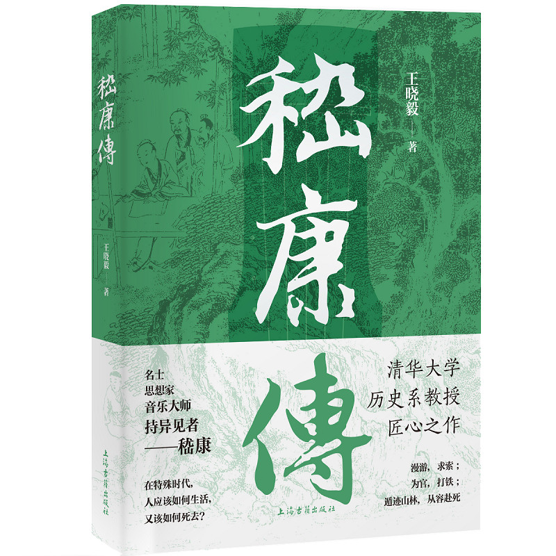 当当网 嵇康传（清华大学历史系教授王晓毅的匠心之作，重读嵇康，解读大时代背景下的个人 王晓毅 上海古籍出版社 正版书籍