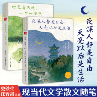 天亮以后是生活 2册 时光清浅处 套装 一步一安然 夜深人静是自由