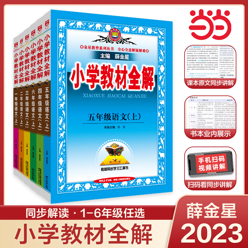 薛金星小学教材全解小学语文