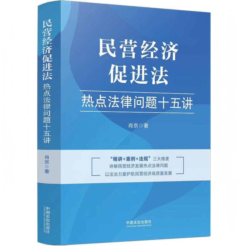 民营经济促进法热点法律问题十五讲