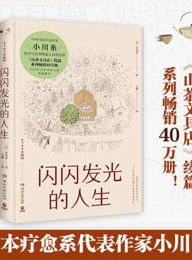 当当网 闪闪发光的人生 小川糸著 日本疗愈系代表作家小川糸《山茶文具店》续篇 系列畅销40万册！外国文学类热卖书籍正版
