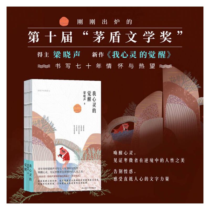 当当网 我心灵的觉醒 梁晓声著 名家经典散文集随笔书籍网易云热评书籍 第十届茅盾文学奖热映电视剧《人世间》原著作者梁晓声作品