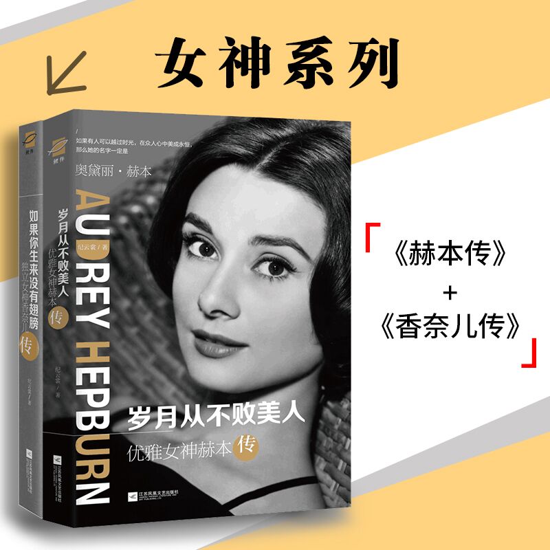 香奈儿传+赫本传（优雅女人套装全2册）