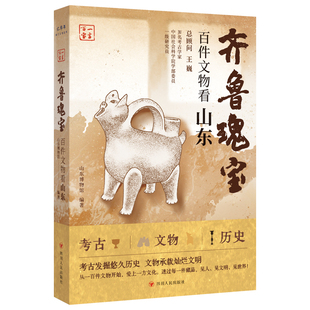 一方百宝系列图书 文博通识读物 齐鲁瑰宝：百件文物看山东 一本介绍山东省各博物馆馆藏珍品文物