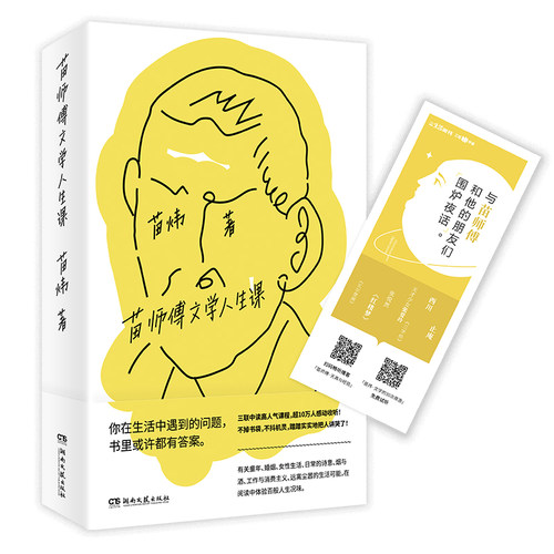 当当网 苗师傅文学人生课（三联中读高人气课程，超10万人感动收听！你在生活中遇到的问题 苗炜 湖南文艺出版社 正版书籍