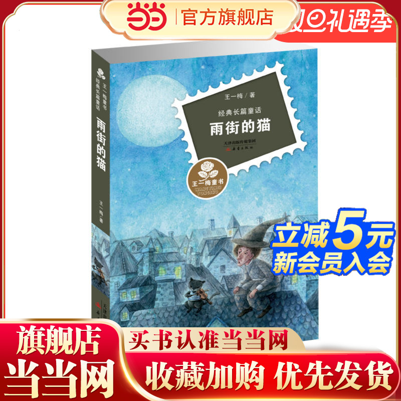 王一梅童书·经典长篇童话--雨街的猫