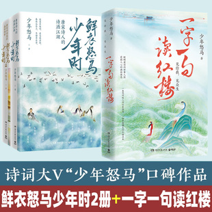 当当网 少年怒马作品集共3册 鲜衣怒马少年时1+2+一字一句读红楼 正版 以诗歌之眼揭示开元盛世的繁华与危机搭长安客 正版畅销书