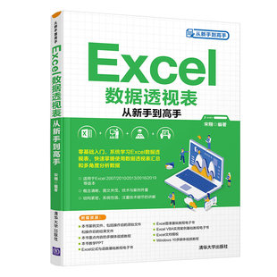 家庭与办公室用书 社 正版 书籍 Excel数据透视表从新手到高手 清华大学出版 当当网