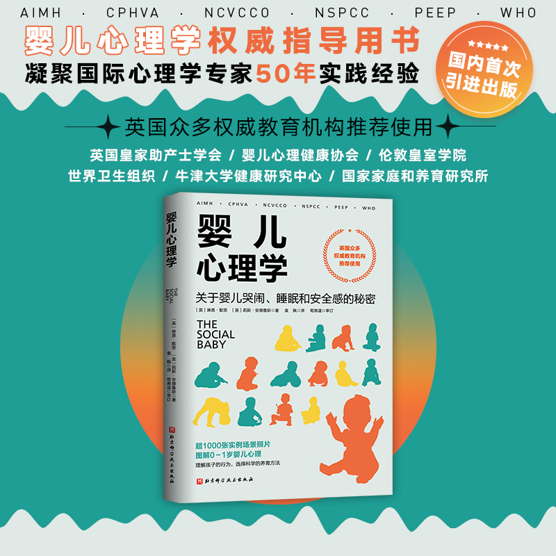 当当网 婴儿心理学（丁香妈妈推荐 关于婴儿哭闹、睡眠和安全感的秘密） 正版书籍