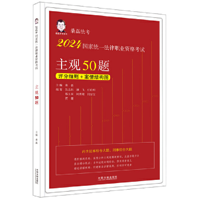 2024国家统一法律职业资格考试主观50题（桑磊法考）