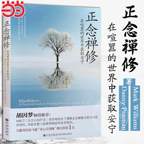 【当当网】正念禅修：在喧嚣的世界中获取安宁 长踞英国亚马逊“身心灵读物”畅销书 正念领域世界研究专家、牛津大学心理学教授