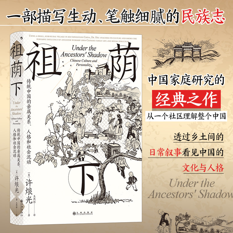 当当网 智慧宫丛书024·祖荫下：传统中国的亲属关系、人格和社会流动 正版书籍高性价比高么？