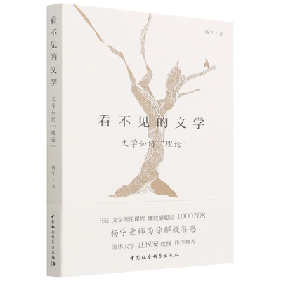 当当网 看不见的文学(文学如何理论) 杨宁 中国社会科学出版社 正版书籍