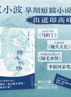 当当网 绿毛水怪 王小波灵气之作 豆瓣9.1高分 我们好像在池塘的水底 从一个月亮走向另一个月亮 究极BE美学 2026新版现代文学小说