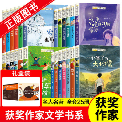 当当正版全国优秀儿童文学奖获奖作家书系全套25册小学生课外阅读荐寒暑假经典三四五六年级读物推雨街的猫山鬼糊涂猪