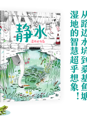 静水：湿地的倒影 博洛尼亚zui佳童书奖 大鹏自然童书奖获得者全新力作 预计发货02.14