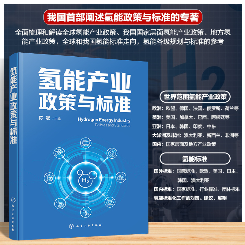 氢能产业政策与标准 氢能产业链技术与产业发展 国内外氢能产业政策 国际标准体系对比 氢能安全运输经济可行性关键技术标准参考书