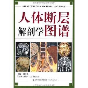 人体断层解剖学图谱（刘树伟主编，与课本同一编者，CT、MRI和断层解剖学习的参考书)