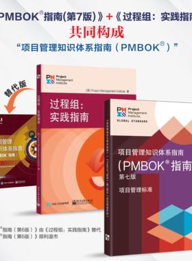 当当网 PMBOK7过程组套装 Project Management Institute 电子工业出版社 正版书籍