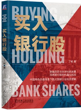 当当网 买入银行股 大国银行的投资逻辑 丁昶 投资估值 银行股 价值投资 投资逻辑 宏观经济学 官方正版