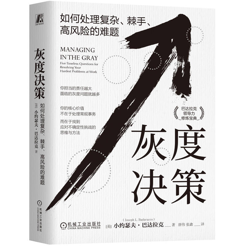 灰度决策：如何处理复杂、棘手、高风险的难题