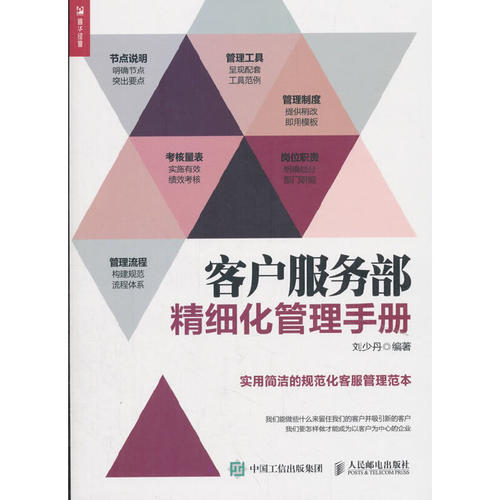 当当网 客户服务部精细化管理手册 刘少丹 人民邮电出版社 正版书籍 - 封面