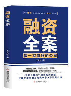 当当网 融资全案 : 做一家值钱的公司 王永红  华夏智库 中国商业出版社 正版书籍